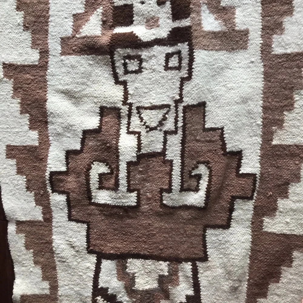 🗿SOFT WOOL TRIBAL RUG or WALLHANGING